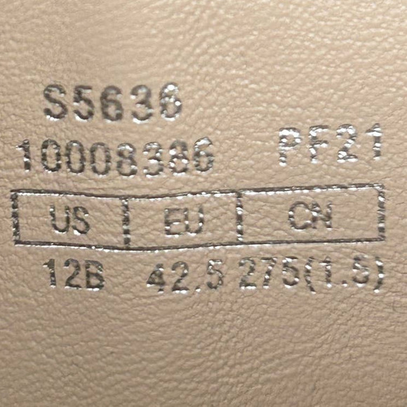 Stuart Weitzman Presley Cream Chunky Platform Leather Boots 12 - Picture 7 of 8